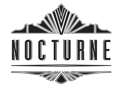 Nocturne logo BW trans